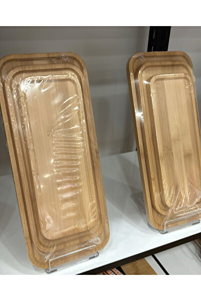 Violin 3 lü Bambu Sunumluk