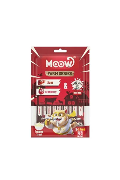 MOOW طعام سائل للقطط البالغة من سيجرلي مع التوت البري وحليب الماعز، قطعة واحد...