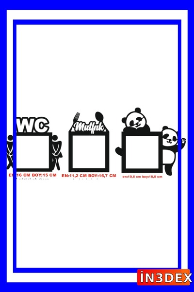 İN3DEX طقم من 3 حاملات مصابيح زخرفية للحمام والمطبخ