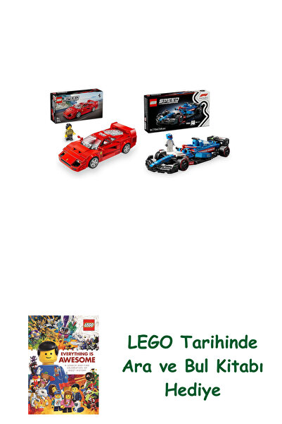 Bloomsbury مجموعة مركبات ليغو 32 (76934 + 77246) + هدية كتاب ليغو أرا آند بول