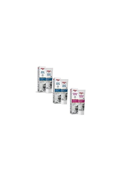BonaCibo 3'lü Set: 2 Adet Malt Paste ve 1 Adet Sterile Paste Kısırlaştırılmış...