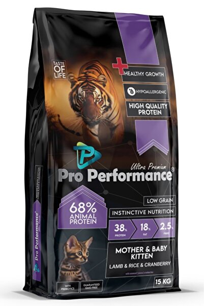 Pro Performance Mother&Baby Kuzulu ve Pirinçli Anne ve Yavru Kedi Maması 15 Kg