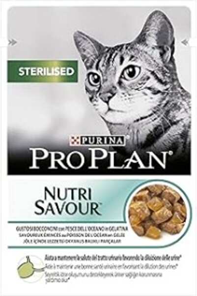 Pro Plan Sterilised Okyanus Balıklı Pouch Yaş Kedi Maması 85 g
