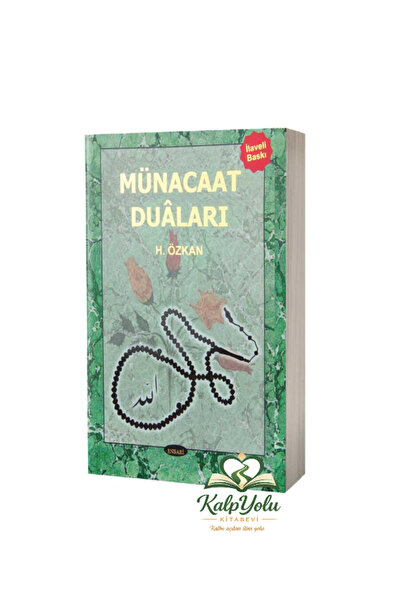 Kitap Kalbi Yayıncılık Münacaat Duaları İlaveli - karton kapak