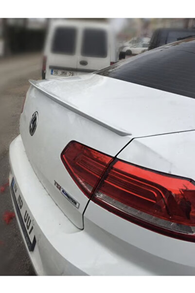TMZ Garage Volkswagen Passat B8 Beyaz Arka Spoiler | Bagaj Üstü Spoiler – Boy...