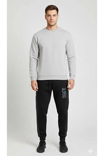 Band Of Indigo Pantaloni de trening pentru bărbați negri