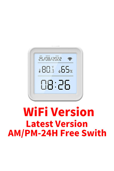 Choice1 Latest Version Tuya New WiFi Temperature Humidity Sensor Smart Life B...