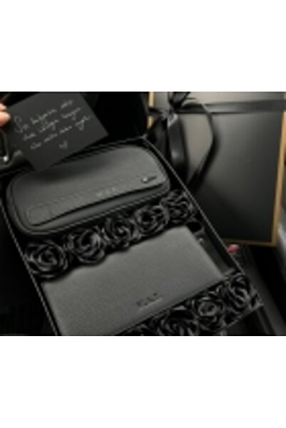 MFT Leather Design Naina&Lilyum/Rose Box Set - Black |   Rb00002