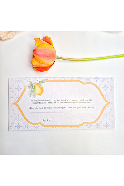 Creative Kappa Set of 20 lemon full print wedding money envelopes