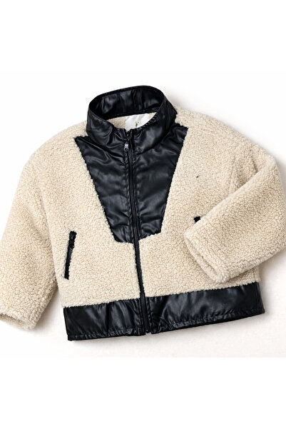 libescarf Kısa peluş ceket