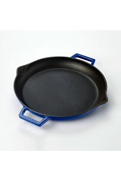 Lava Cast Iron Round Frying Pan Cast Iron Solid Double Handle Diameter(Ø)26Cm...