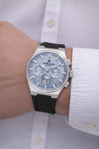 Daniel Klein Marka Exclusive Mavi Kadran İç Fonksiyonları Aktif Erkek Kol Saa...