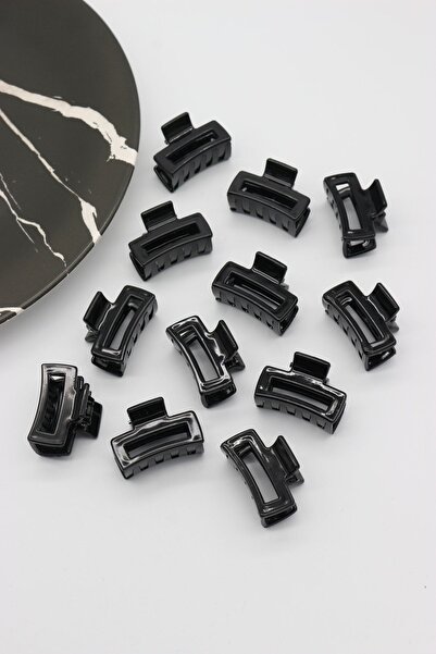 DOĞALYA Black Latch Buckle Set 4 Pieces