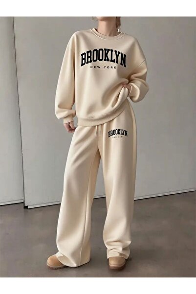 VESTIR BIEN Set de iarnă pentru copii din bumbac imprimat Brooklyn