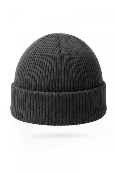 DeepSEA Füme Unisex Knitwear Beanie – Ribbed Texture, Flexible & Warm Winter ...