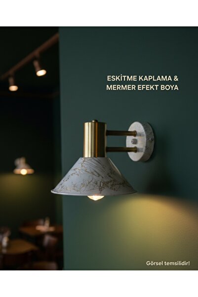 Bozyaka Aydınlatma Raul Wall Lamp (Cream-Antique Finish)