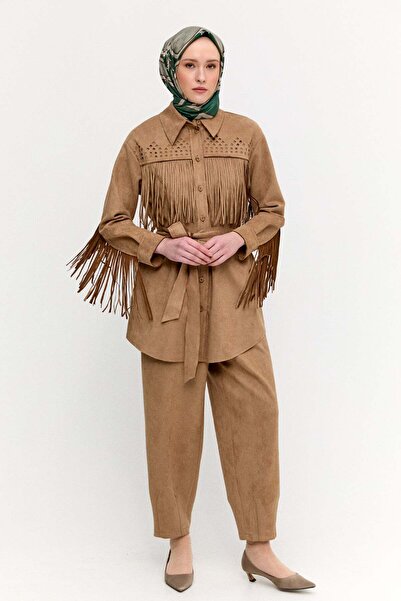 Setrms Püsküllü Etnik İkili Takım