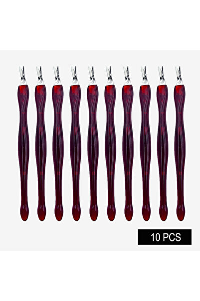 Choice 10 قطع - أحمر، 5/10/20/50 قطعة، مزيل الجلد الميت، شوكة تزيين الأظافر، ...