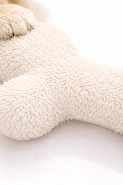 ULUBEN Wellsoft Soft Dog Bone Toy – for Carrying and Playing, 16 cm