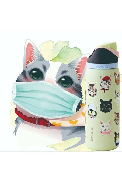 owala Insulated Stainless Steel Water Bottle with Straw, 32oz (0.94L) BPA-Fre...