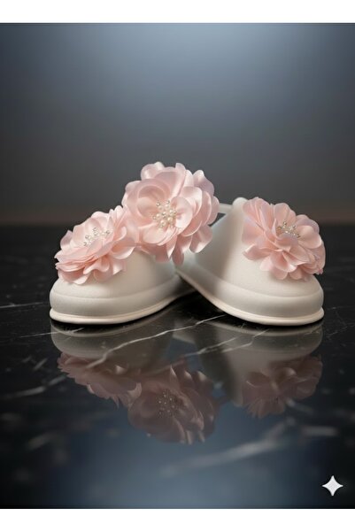 Pelin Women's Floral Maternity Slippers Crown Set