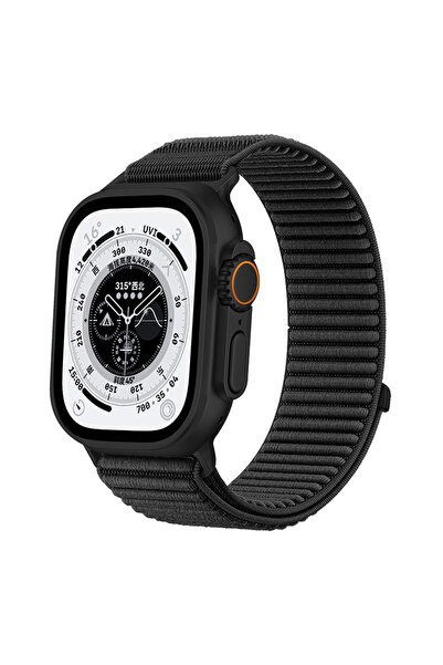 Dexmon حزام ساعة رياضي من القماش الشبكي متوافق مع أجهزة آبل واتش 11-10 42 مم ...