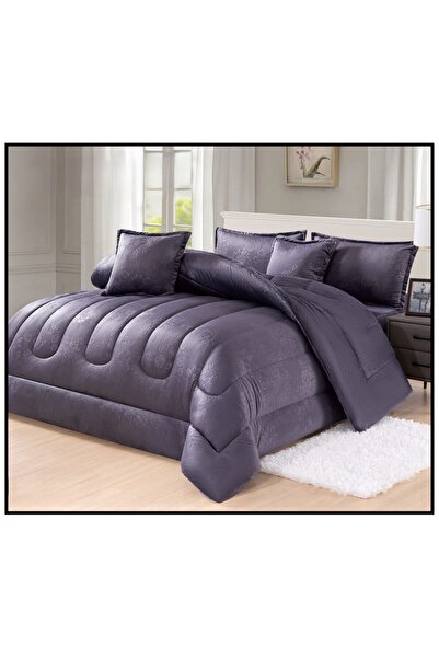 silk Add a touch of artistry to your room with this plain embossed winter thr...