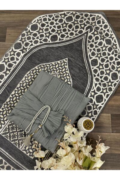 MAYAR Prayer set: Padded prayer mat and cotton prayer sheet