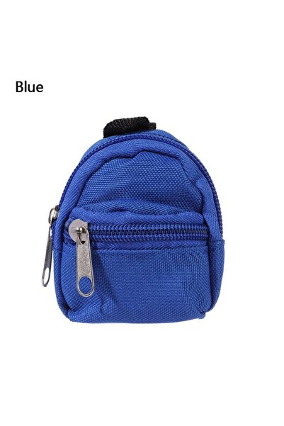 Choice blue Doll Backpacks Doll Mini Bags Mini Zipper Rucksack Doll Backpack ...
