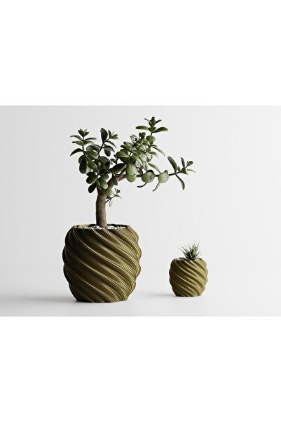 Sani Decorative pot Sani, Rome 120 x 120 x 109 mm, Bronze