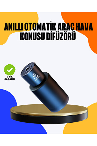 Genel Markalar Bardaklık Uyumlu Şarjlı Oto Koku Aparatı Esans Dahil