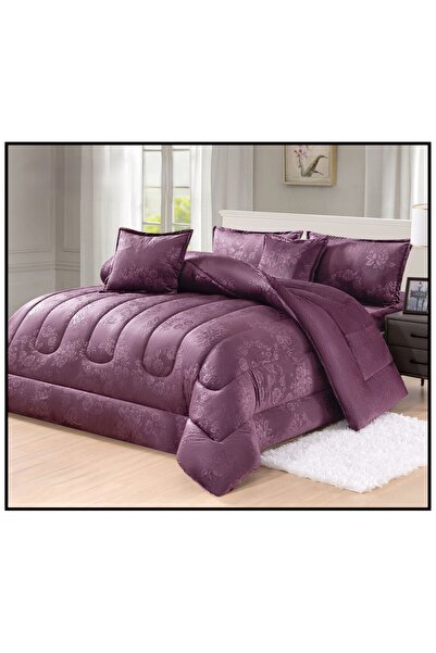 silk Add a touch of artistry to your room with this plain embossed winter thr...