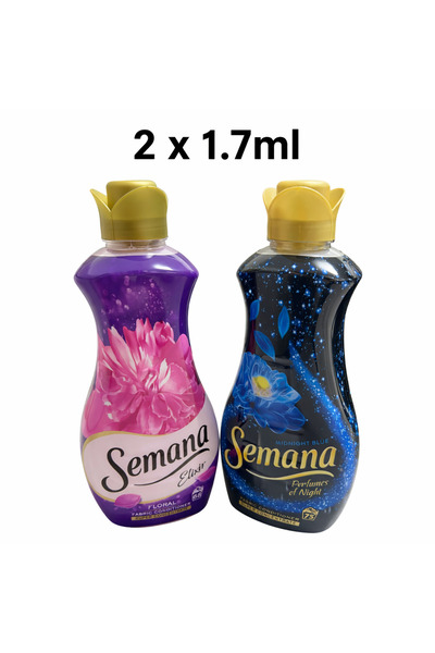 Semana Semana fabric softener, pack of 2 pieces x 1.7 L