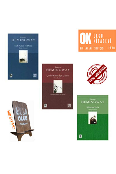 Bilgi Yayınevi yaşlı Adam Ve Deniz- Çanlar Kimin Için Çalıyor- Silahlara Veda...