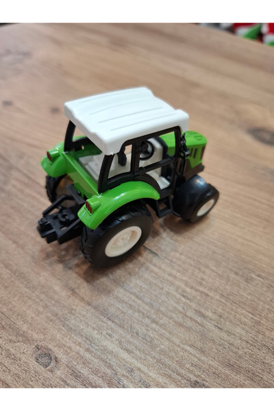farddad Pull-And-Drop Tractor |   Metal Toy Car |   12cm