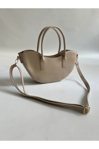 Zuna Studio Geantă de umăr și de mână pentru femei Montrea Mink, cu croială o...