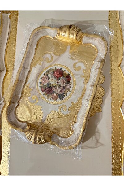 masi Esterhomedecor 2-Piece Single-Person Original Italian Rosewood Presentat...