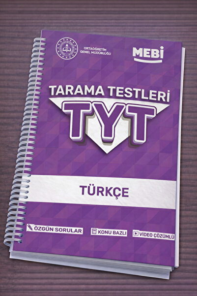 Yetsis Yayınları TYT Türkçe Tarama Testleri