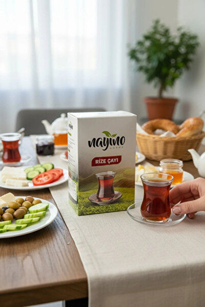 Nayino Çay Kahvaltılık Yumuşak İçim Gerçek Rize Çayı (500gr)
