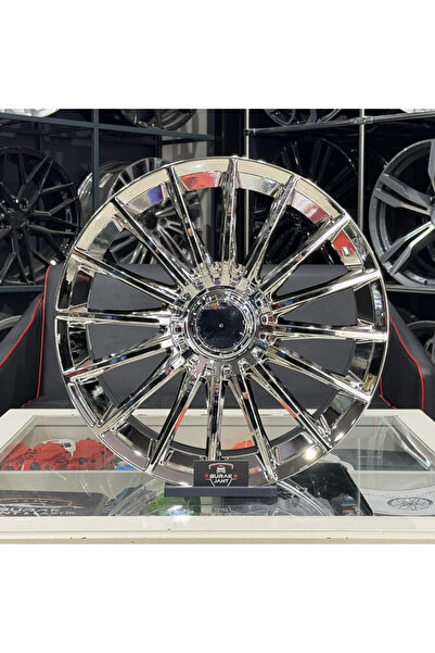 powcan 18 İNÇ 5X112 MERCEDES C200 ÖN/ARKA S63 CHROME JANT MODELİ (4ADET)