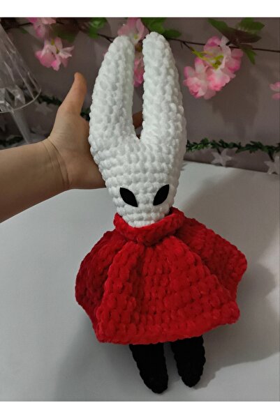 zeanqua El Yapımı Tek Parça Tığ İşi Peluş: Hornet - Hollow Knight Silksong Am...