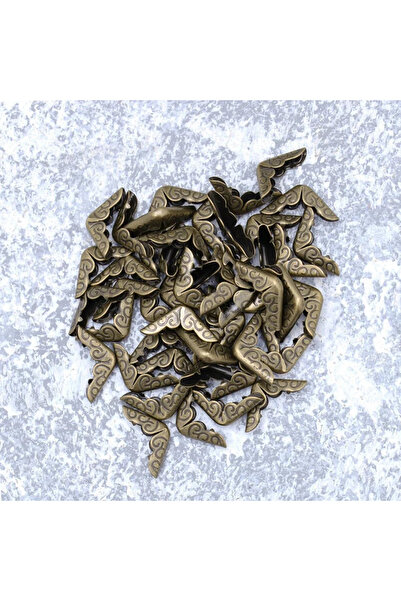 choice2 واقيات زوايا الكتب المعدنية البرونزية، 50 قطعة أو 200 قطعة، مناسبة لأ...