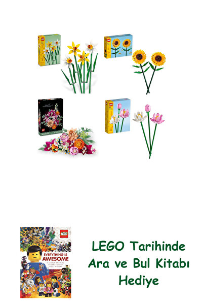 Bloomsbury مجموعة النباتات 300 (40747 + 40524 + 10342 + 40647) + هدية كتاب ال...