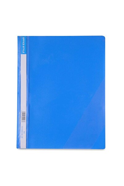 OEM Blue A4 Plastic File with Rail