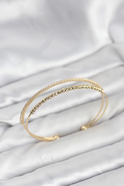 lowell home Dorika Model Brass Gold Color Women's Bracelet