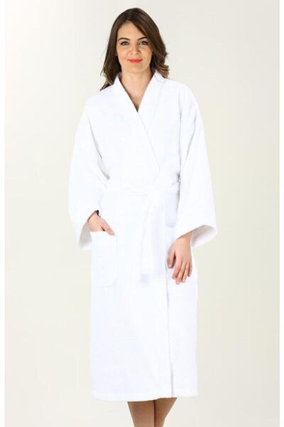 Özdilek Halat de baie Kimono Tip Hotel Alb