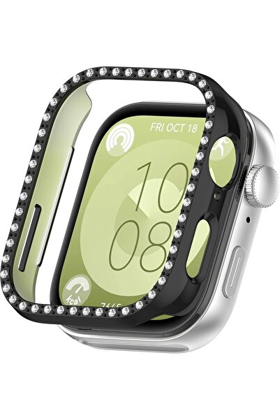 Dexmon Huawei Fit 3 Compatible Stony Color Case and Screen Protector