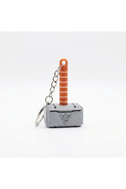 Atatuğ Hediyelik سلسلة مفاتيح ثور ميولنير - إكسسوار مارفل بطباعة ثلاثية الأبع...