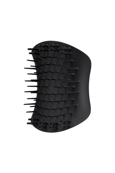 Tangle Teezer Exfoliant și masaj pentru scalp, perie pentru scalp, negru onix