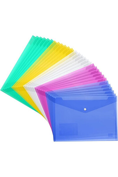 BELLA Bath&Soap Envelope document folder set, 30 pcs, A4 format, plastic, 33....